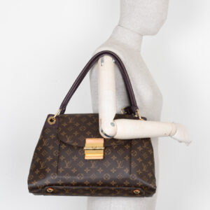 LOUIS VUITTON Olympe Avane Shoulder Bag MNG Canvas | Luna Bags