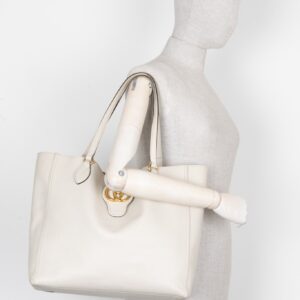 GUCCI Medium New Sakai Dahlia Tote Ivory | Luna Bags