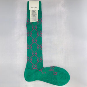 Gucci GG Socks in Green | Luna Bags