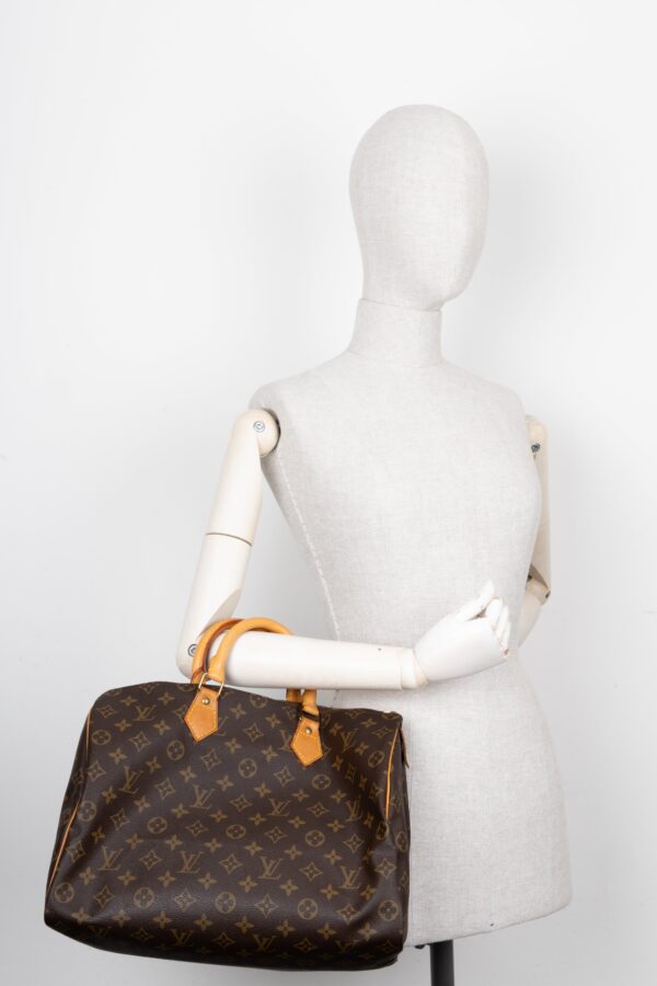 LOUIS VUITTON Speedy 35 MNG Canvas | Luna Bags