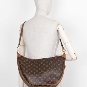LOUIS VUITTON Loop Hobo Bag MNG Canvas | Luna Bags
