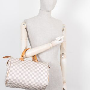 LOUIS VUITTON Speedy 30 Damier Azur | Luna Bags