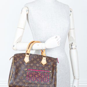 LOUIS VUITTON Speedy 30 Perforated Fuchsia | Luna Bags