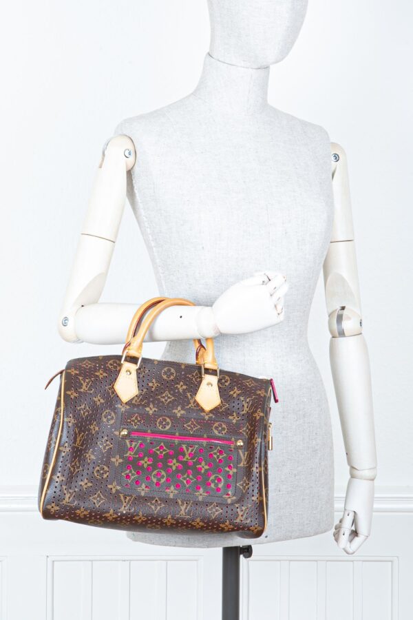LOUIS VUITTON Speedy 30 Perforated Fuchsia | Luna Bags