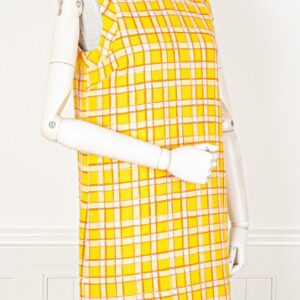 GUCCI Dress Check Yellow | Luna Bags