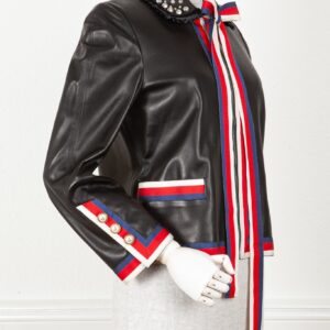 GUCCI Jacket Leather Studs | Luna Bags