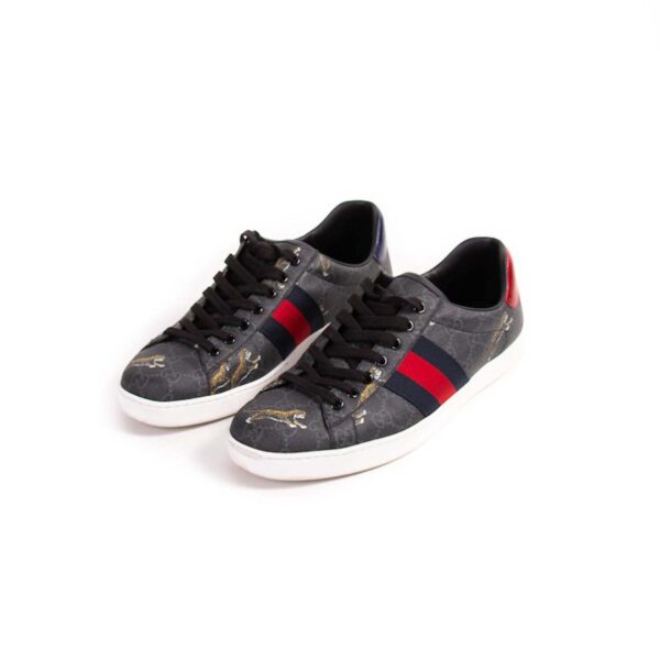 Gucci Ace GG Supreme Tiger Prints Sneakers | Luna Bags