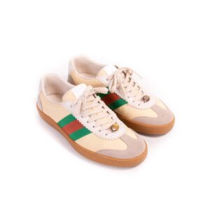 Gucci Ace Leather Bee Sneakers | Luna Bags