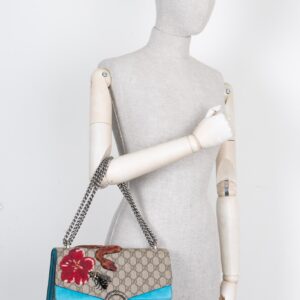 GUCCI Snake Embroidered Dionysus Bag | Luna Bags