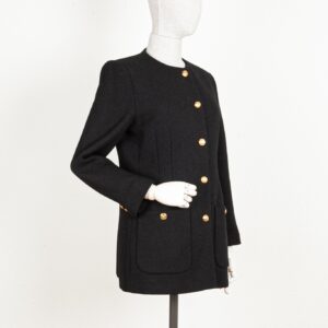 GUCCI Retro Tweed Jacket Black | Luna Bags