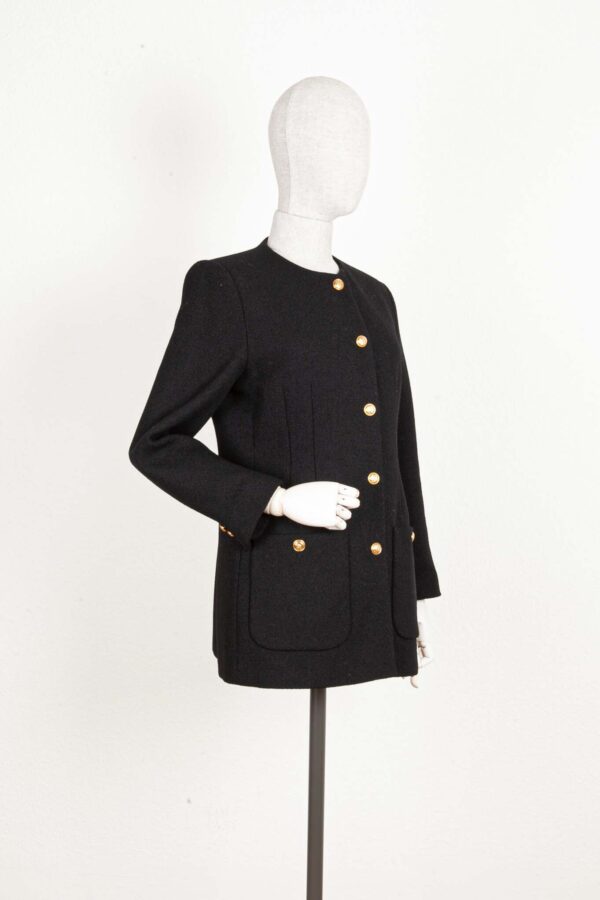 GUCCI Retro Tweed Jacket Black | Luna Bags