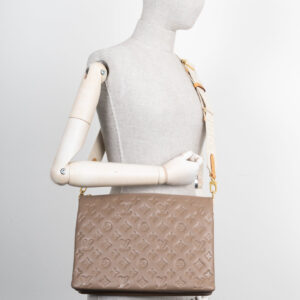 LOUIS VUITTON Coussin MM Bag Taupe | Luna Bags