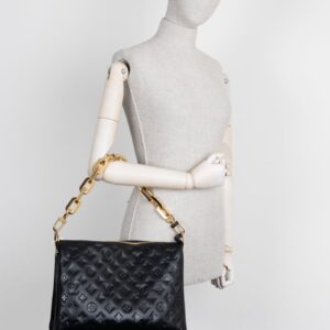 LOUIS VUITTON Coussin MM Bag Black | Luna Bags