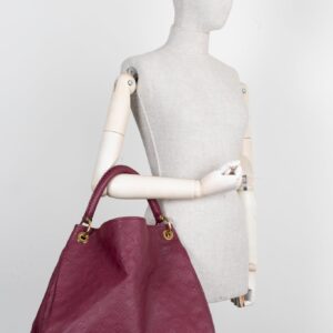 LOUIS VUITTON Artsy MM Empreinte Bordeaux | Luna Bags