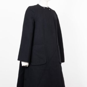 GUCCI Reversible GG Coat Wool Brown Black | Luna Bags