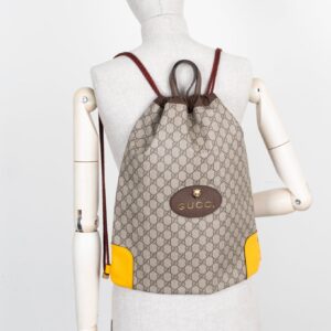 GUCCI Drawstring Backpack GG Supreme | Luna Bags