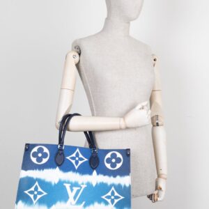 LOUIS VUITTON OnTheGo GM Blue Escale | Luna Bags
