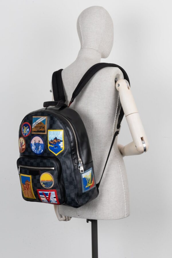 LOUIS VUITTON Josh Backpack Damier Graphite Alps | Luna Bags