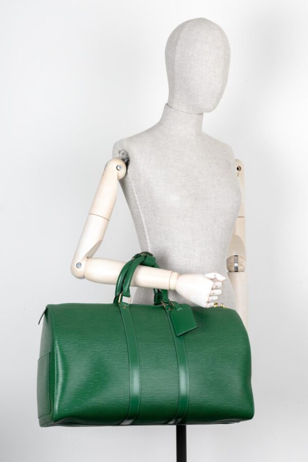 LOUIS VUITTON Speedy 45 Epi Green | Luna Bags