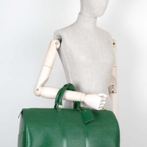 LOUIS VUITTON Speedy 45 Epi Green | Luna Bags