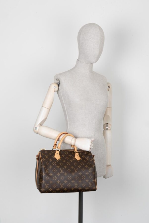 LOUIS VUITTON Speedy 30 Bandoulière MNG Canvas | Luna Bags
