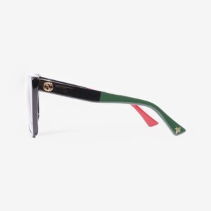 Gucci GG Bee Sunglasses Black / Red / Green Plastic | Luna Bags