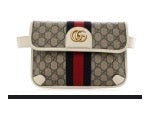 Gucci GG Supreme Monogram Web Small Ophidia Belt Bag | Luna Bags