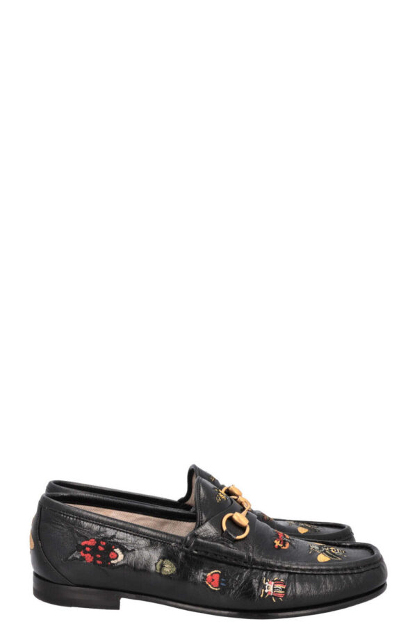 GUCCI Bugs 1835 Loafers Leather Black | Luna Bags