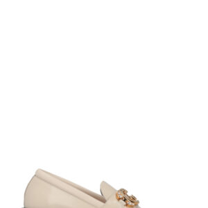 GUCCI Loafers Leather White | Luna Bags