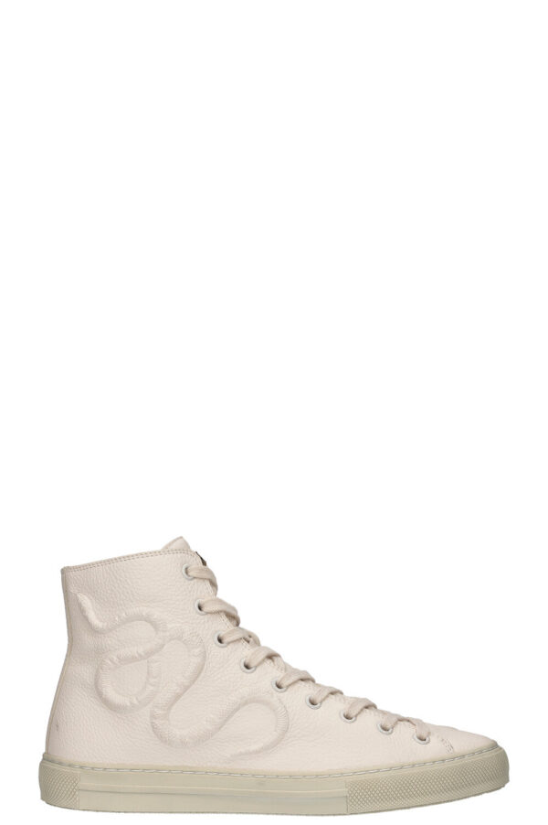 GUCCI High Top Snake Sneakers White | Luna Bags