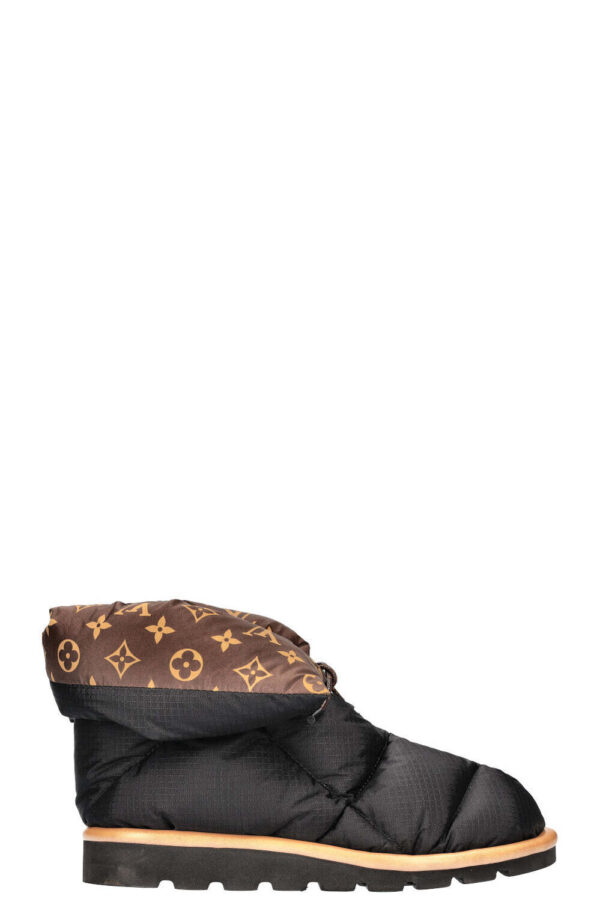 LOUIS VUITTON Pillow Comfort Ankle Boots Black & MNG | Luna Bags