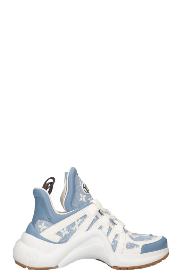 LOUIS VUITTON Archlight Sneakers Denim Blue | Luna Bags