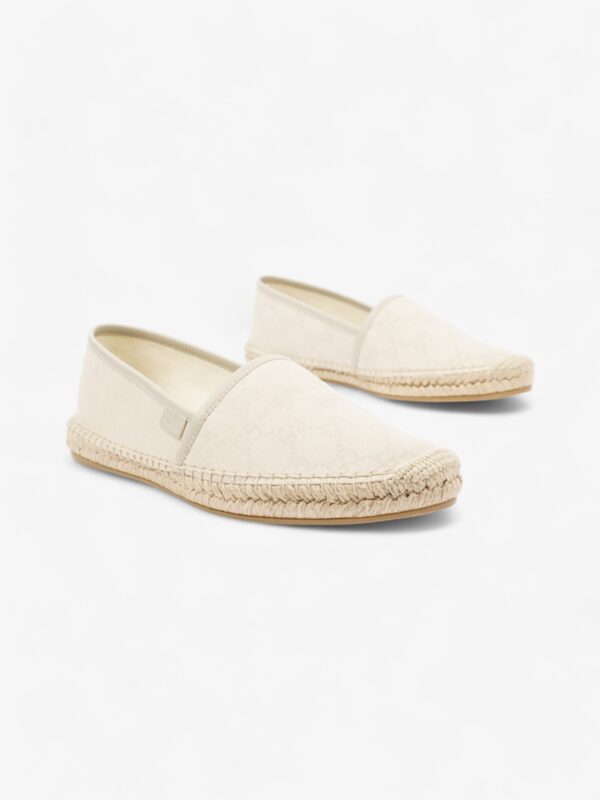Gucci GG Espadrille Beige  Canvas EU 39 UK 6 | Luna Bags