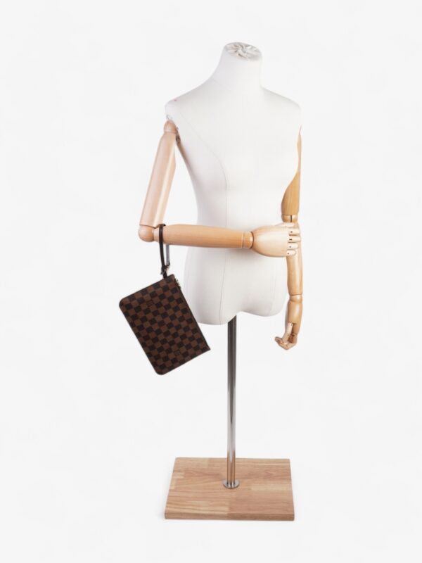 Louis Vuitton Neverful Pochette Damier Ebene Coated Canvas | Luna Bags