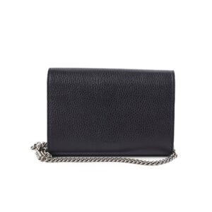 Gucci Dionysus Black Wallet On Chain WOC | Luna Bags
