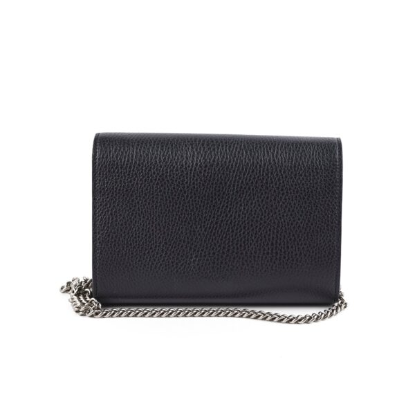 Gucci Dionysus Black Wallet On Chain WOC | Luna Bags