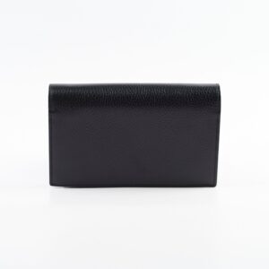 Gucci Black Logo Wallet On Chain WOC | Luna Bags