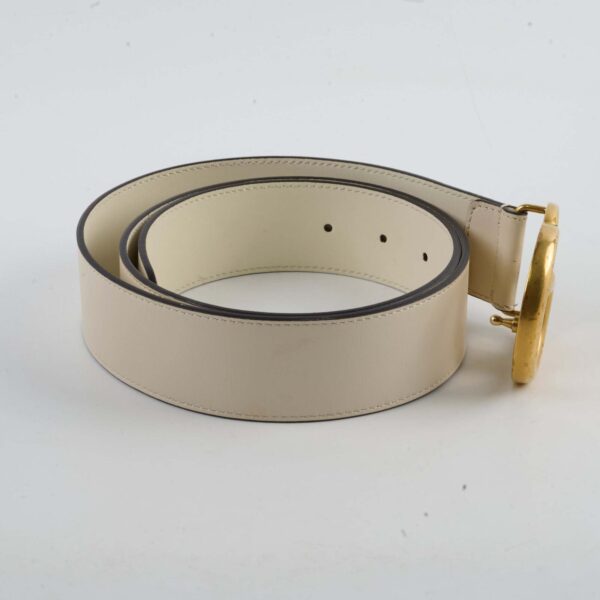 Gucci Marmont Belt Beige Size 95 | Luna Bags