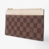Louis Vuitton Slim Purse Damier Ebene / Cream Canvas | Luna Bags - Image 2