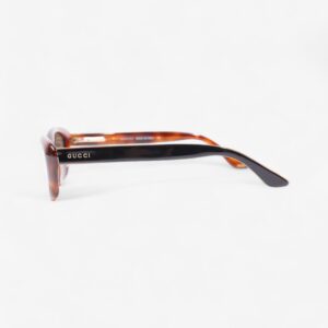 Gucci Vintage Sunglasses Black / Tortoise Acetate 135mm | Luna Bags
