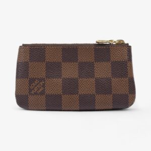 Louis Vuitton Key Pouch Damier Ebene Coated Canvas | Luna Bags