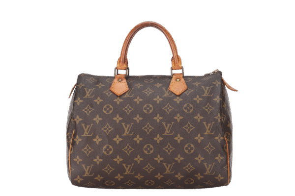 LOUIS VUITTON SPEEDY 30 (M41526) MONOGRAM CANVAS GOLD HARDWARE, NO DUST COVER | Luna Bags