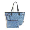 LOUIS VUITTON Shoulder Bag M51053 Epi Leather blue Epi Denim Neverfull MM | Luna Bags - Image 15
