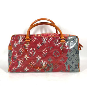 LOUIS VUITTON Boston Duffel bag M95734 Plastics Orange Monogram pulp Weekender PM | Luna Bags