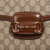 Gucci 1955 Horsebit Shoulder Bag Monogram Canvas | Luna Bags - Image 2