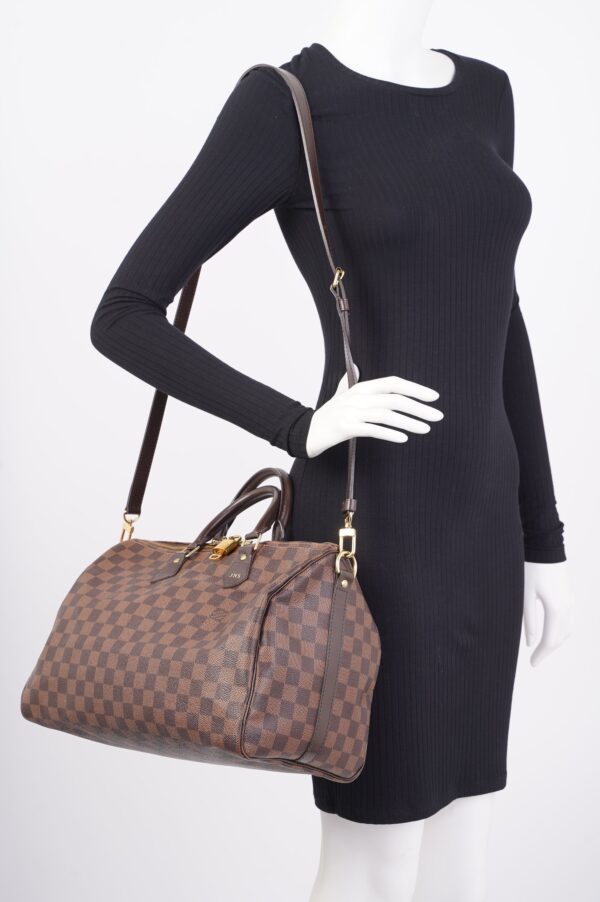 Louis Vuitton Speedy Bandoulière  Damier Ebene Canvas 35 | Luna Bags