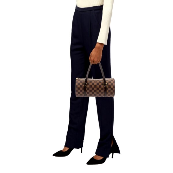 Louis Vuitton Brown Damier Ebene Papillon 26 | Luna Bags
