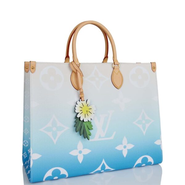 Louis Vuitton Blue By The Pool Giant Monogram OnTheGo GM | Luna Bags