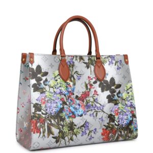 Louis Vuitton LV Garden Metallic Monogram OnTheGo MM | Luna Bags