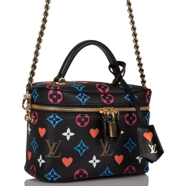 Louis Vuitton Black Game On Vanity PM | Luna Bags